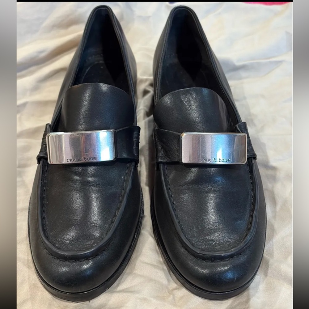 Rag & Bone Black Leather Sole